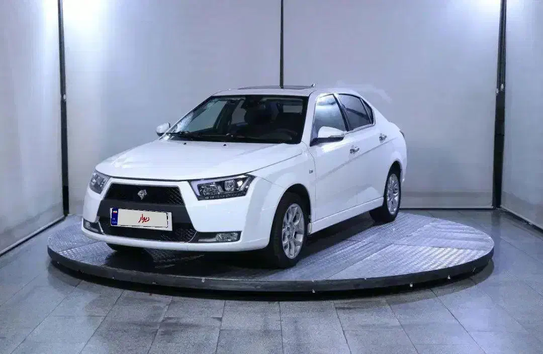 دنا اتوماتیک آپشنال سفید صفر|خودرو سواری و وانت|قم, شاه سید علی|دیوار