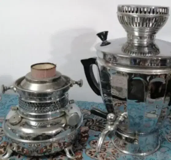 سماور ۵لیتری نفتی قدیمی|سماور، چای‌ساز، قهوه‌ساز|بم, |دیوار
