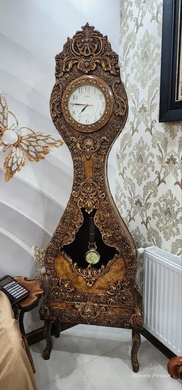 ساعت ایستاده چوب کاملا سالم|ساعت دیواری و تزئینی|اسلامشهر, شهرک سعیدیه|دیوار