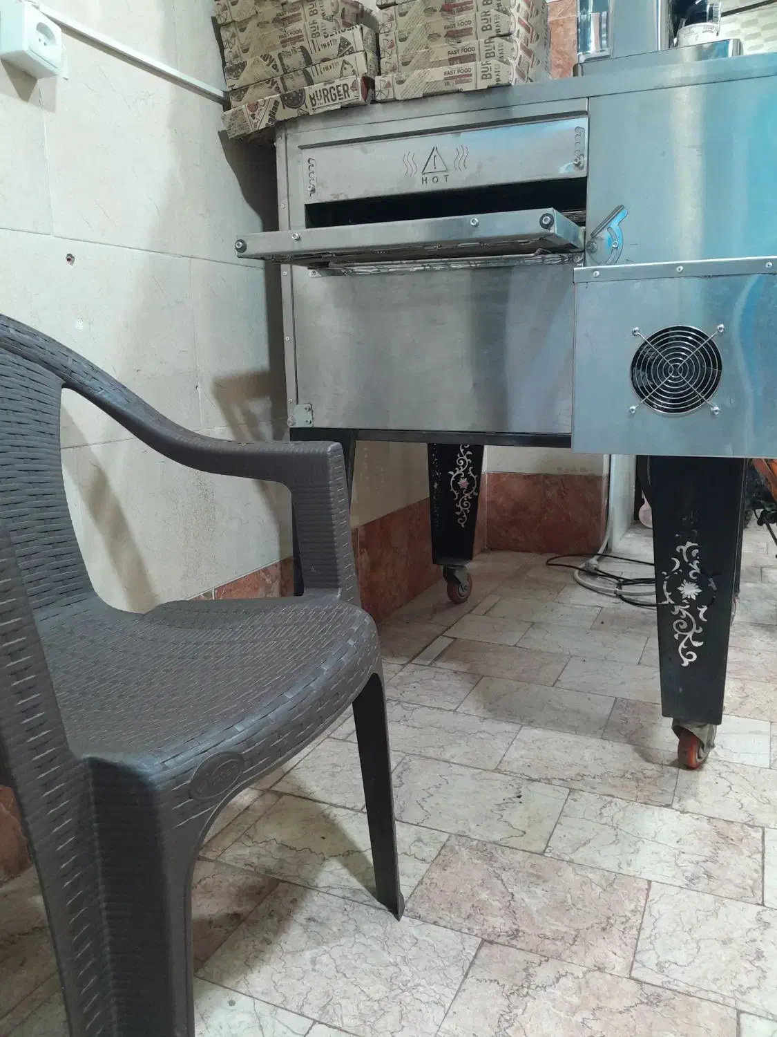 فر ریلی پیتزا دهنه ۵۰|اجاق گاز و لوازم برقی پخت‌وپز|ملارد, |دیوار