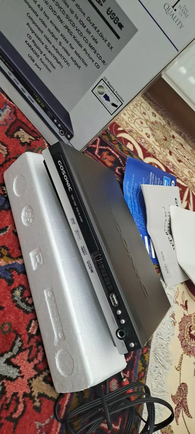 دستگاه DVD گوسونیک|پخشکننده DVD و ویدیو|تبریز, |دیوار