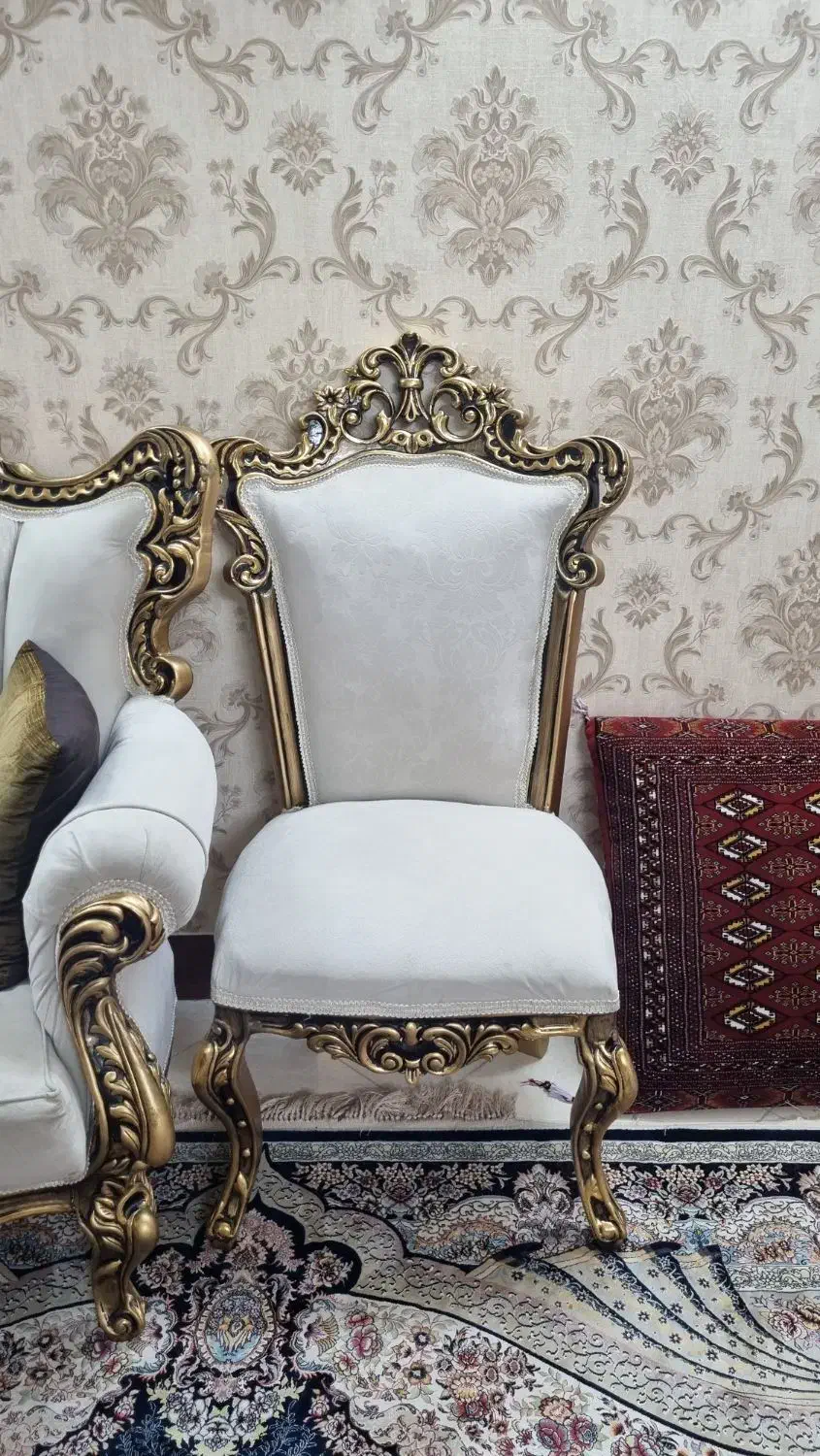 مبل سلطنتی|مبلمان خانگی و میز عسلی|گنبد کاووس, |دیوار