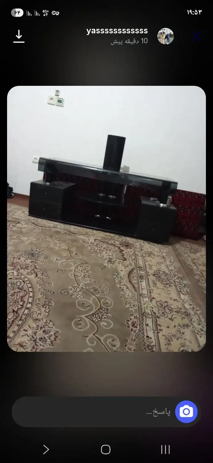 میزتلویزیون شیشه ای|میز تلویزیون|گنبد کاووس, |دیوار