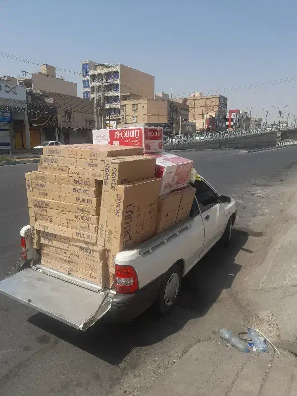 حمل بار ایذه اهواز  و بلعکس پراید‌ وانت|خدمات حمل و نقل|ایذه, |دیوار