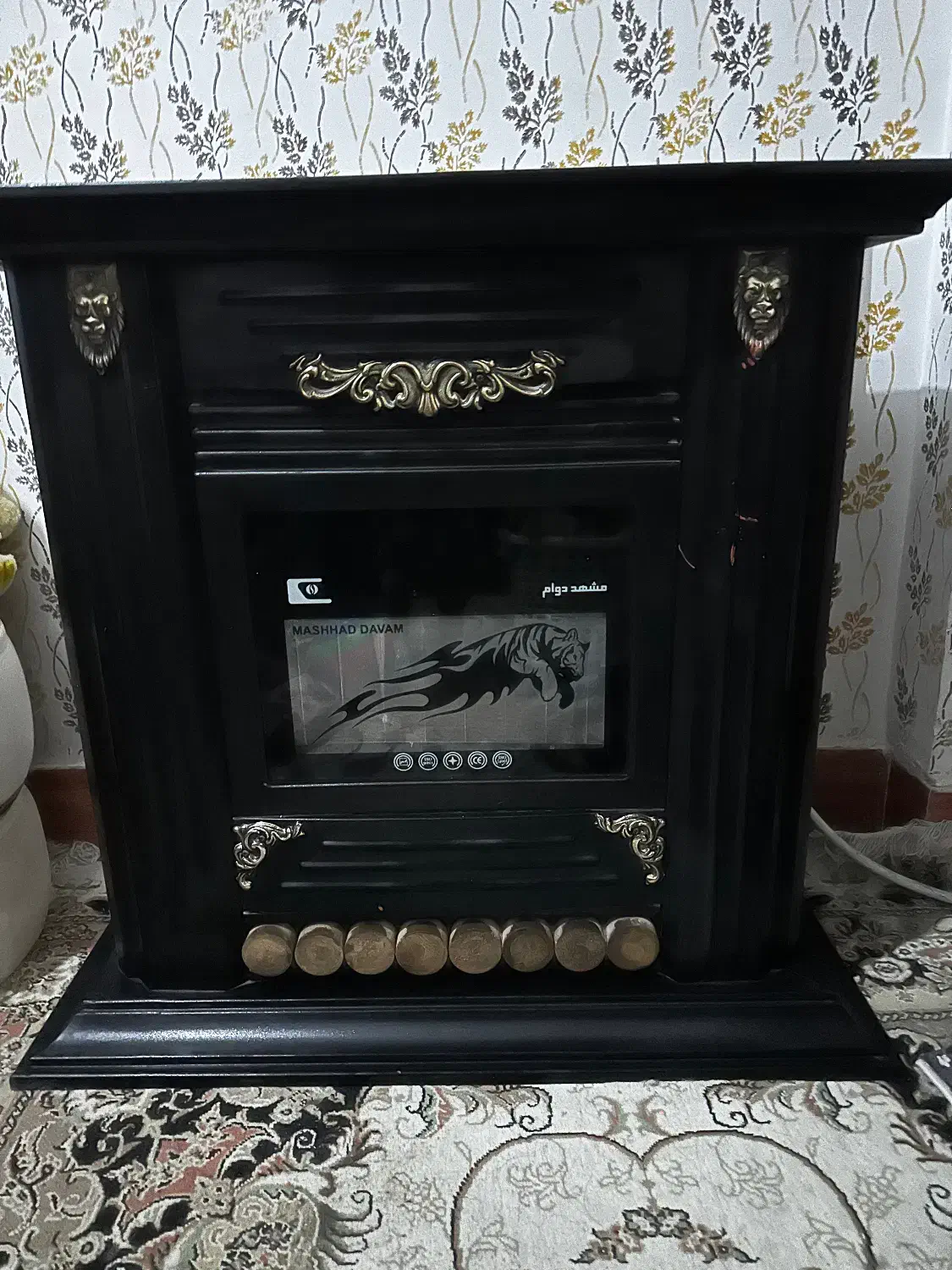 بخاری شومینه|بخاری، هیتر، شومینه|تربت‌حیدریه, کاشانی|دیوار