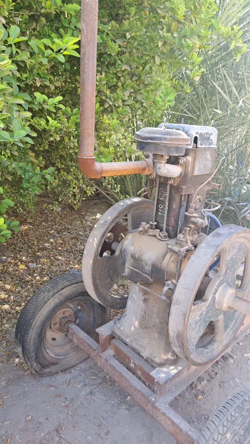 تلمبه ۸ اسب بودن شاسی زیرش هسته|ماشین‌آلات صنعتی|وحدتیه, |دیوار