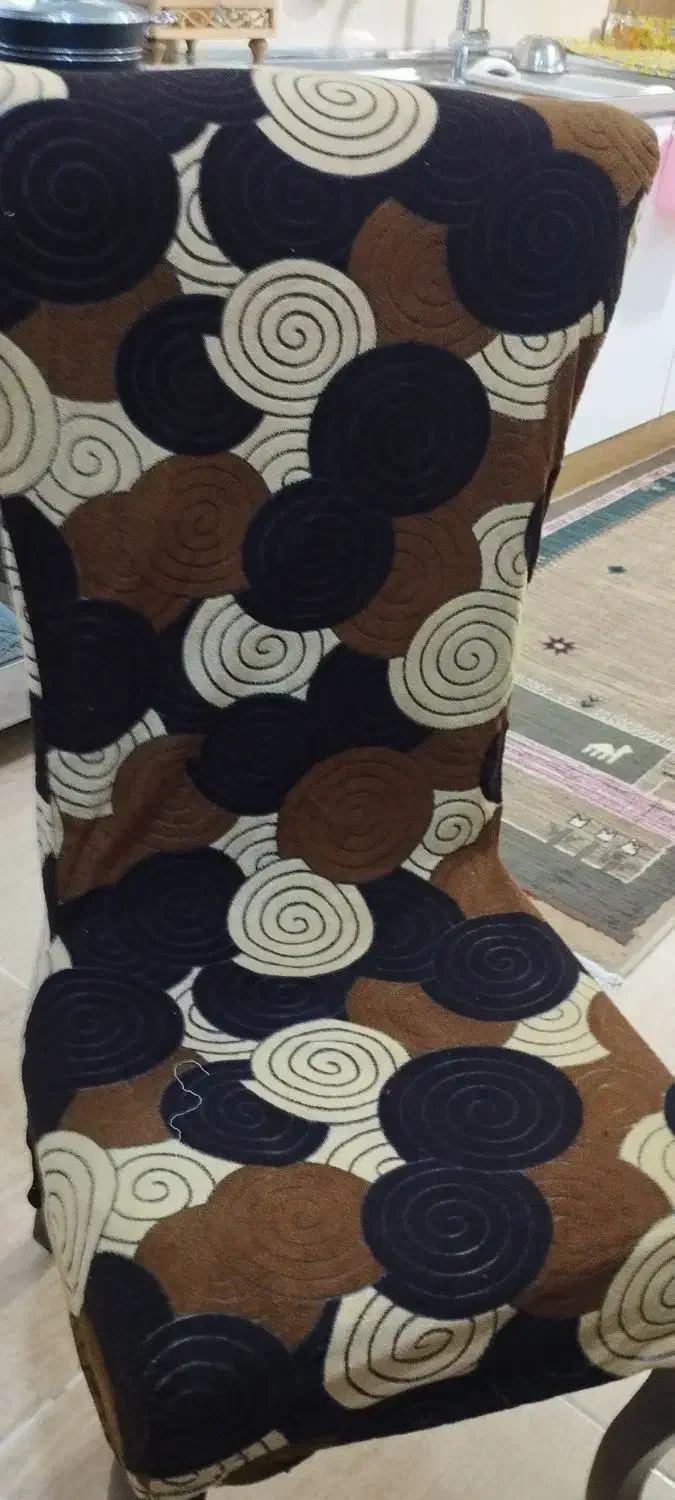 کاور پارچه ای صندلی نهار خوری|میز و صندلی غذاخوری|مسجد سلیمان, |دیوار