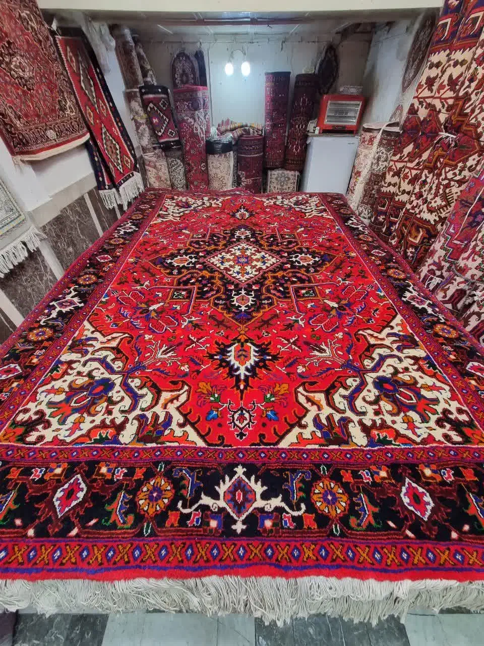 2/5در3/5فرش|فرش|مراغه, |دیوار