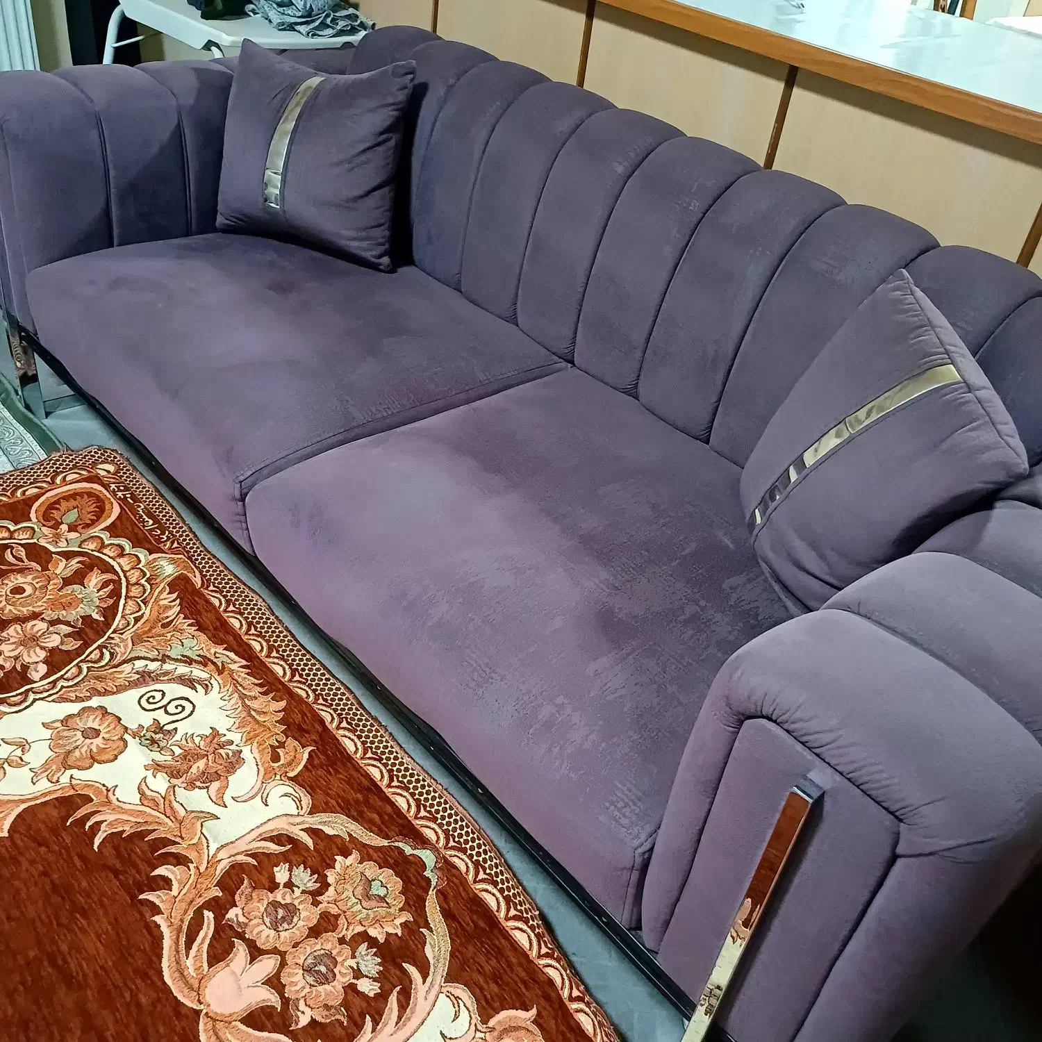 مبل صدفی راحتی|مبلمان خانگی و میز عسلی|شاهین‌شهر, چمران|دیوار