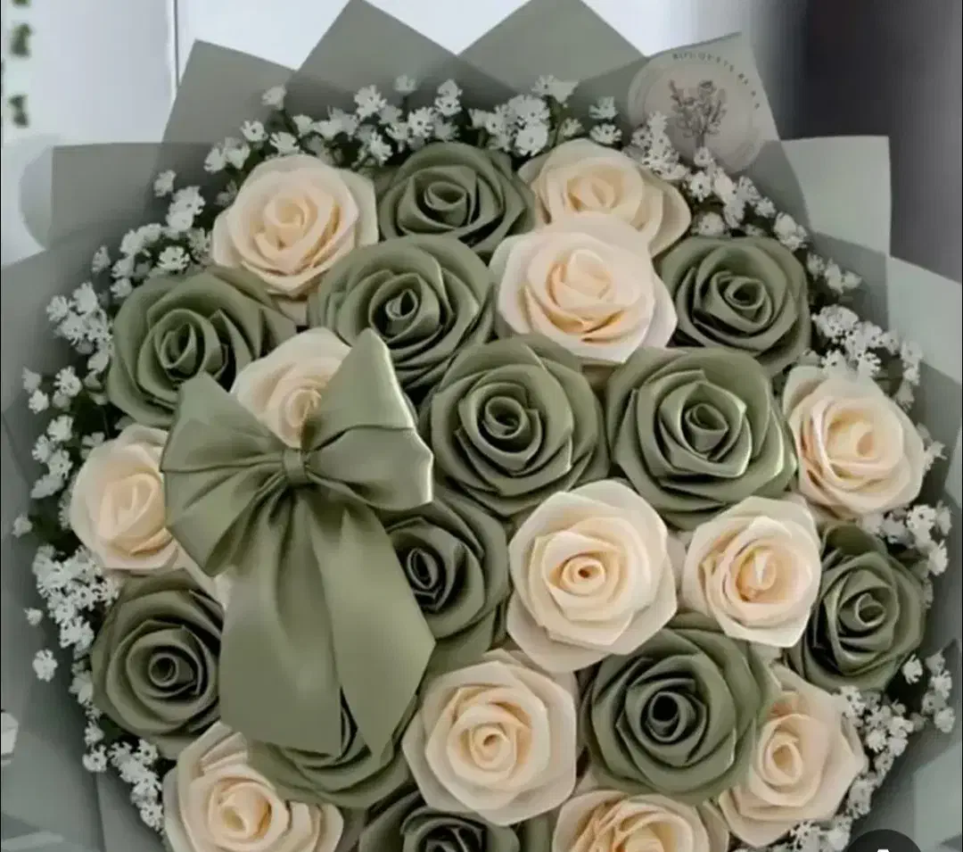 گل با روبان|گل مصنوعی|اردبیل, |دیوار