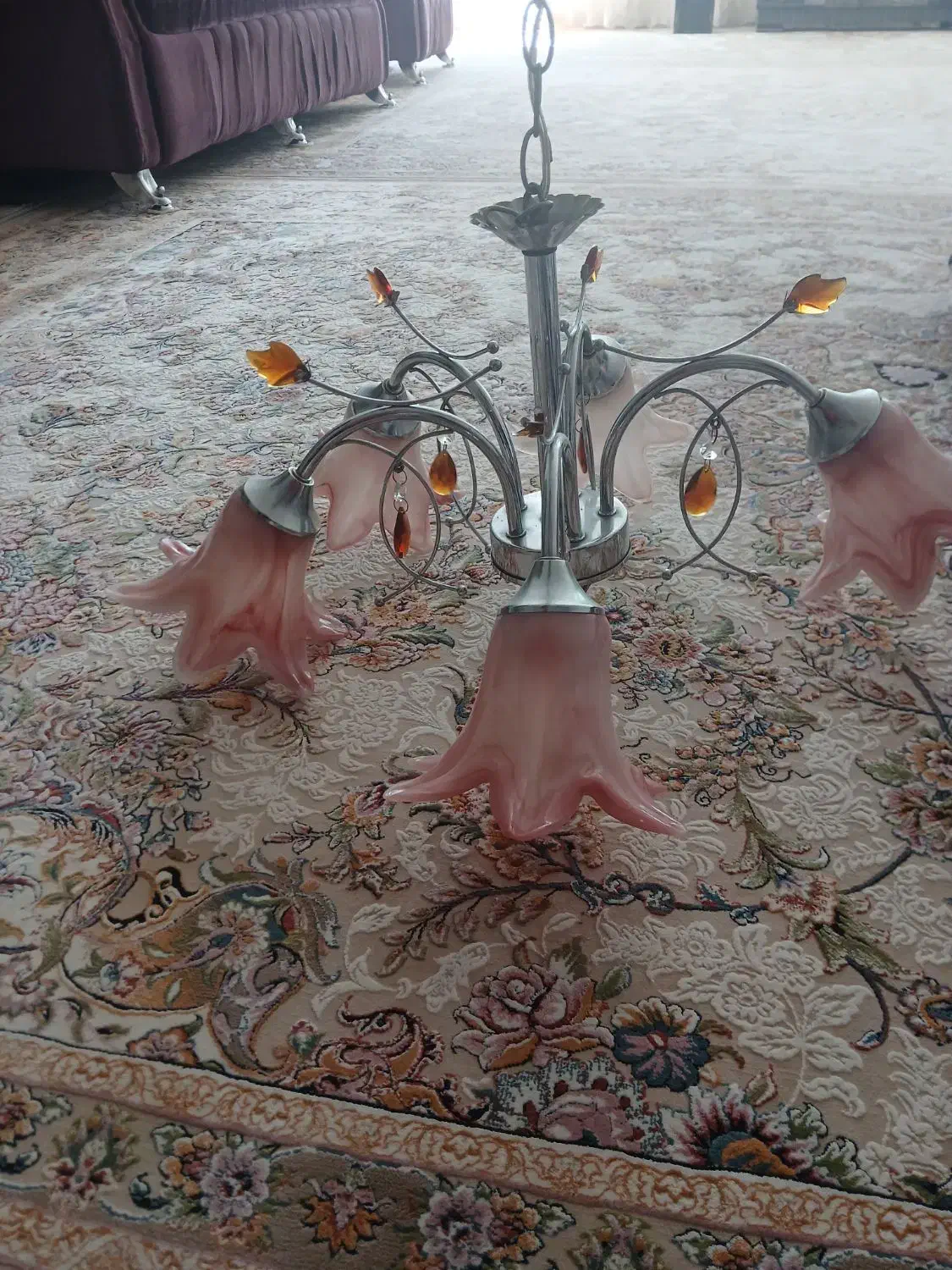 لوستر|لوستر و چراغ آویز|اردبیل, |دیوار