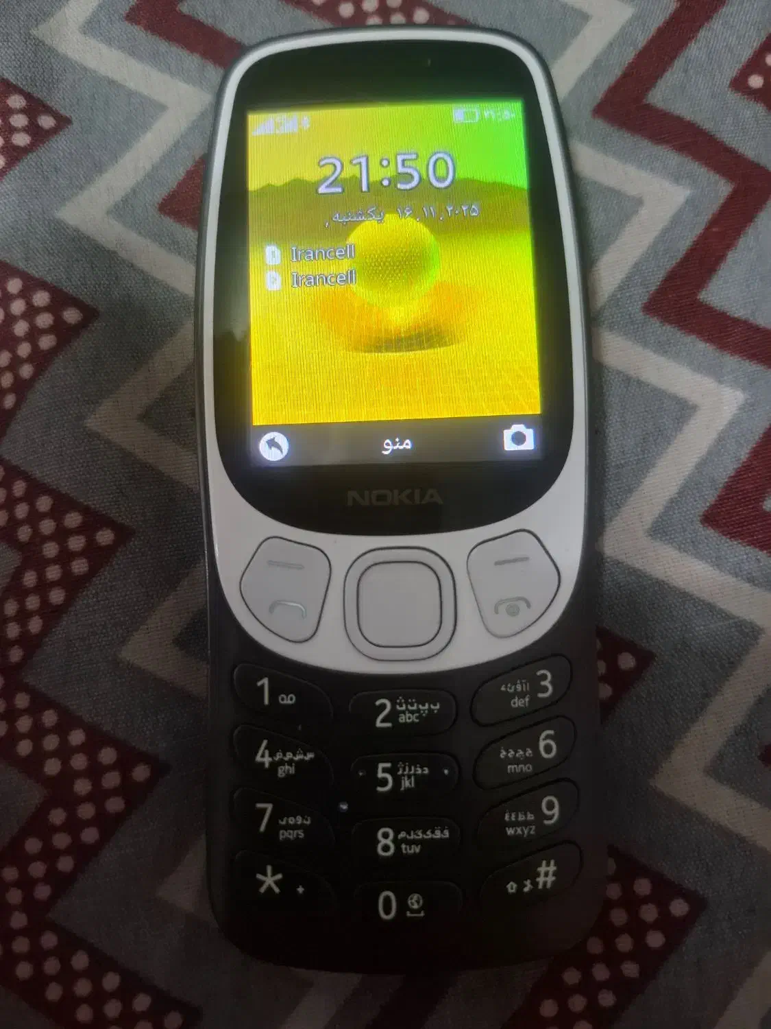 نوکیا دوسیم کارت دوربین دار بلتوثدار فورجی اصلی|موبایل|آستانه اشرفیه, |دیوار