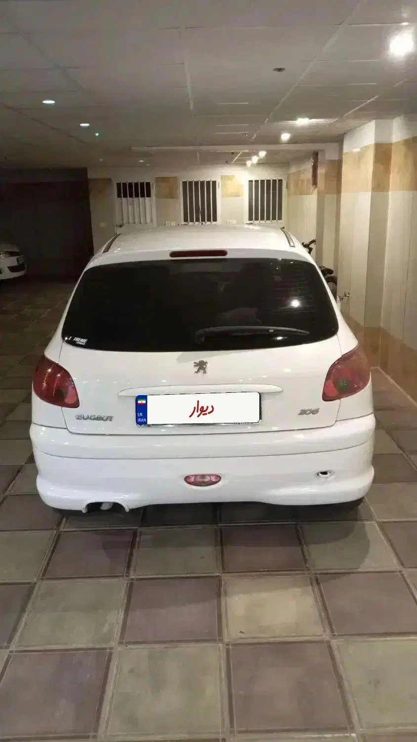 ۲۰۶ مدل ۸۹ سفارشی|خودرو سواری و وانت|همدان, |دیوار