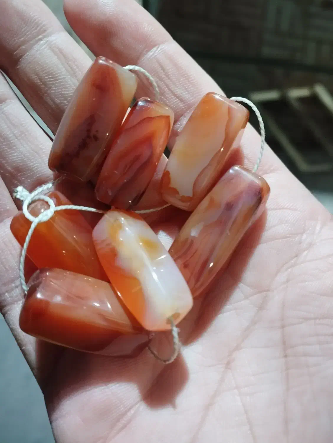 سنگ جواهرات سنگ عقیق یمنی|جواهرات|پرند, فاز ۶|دیوار