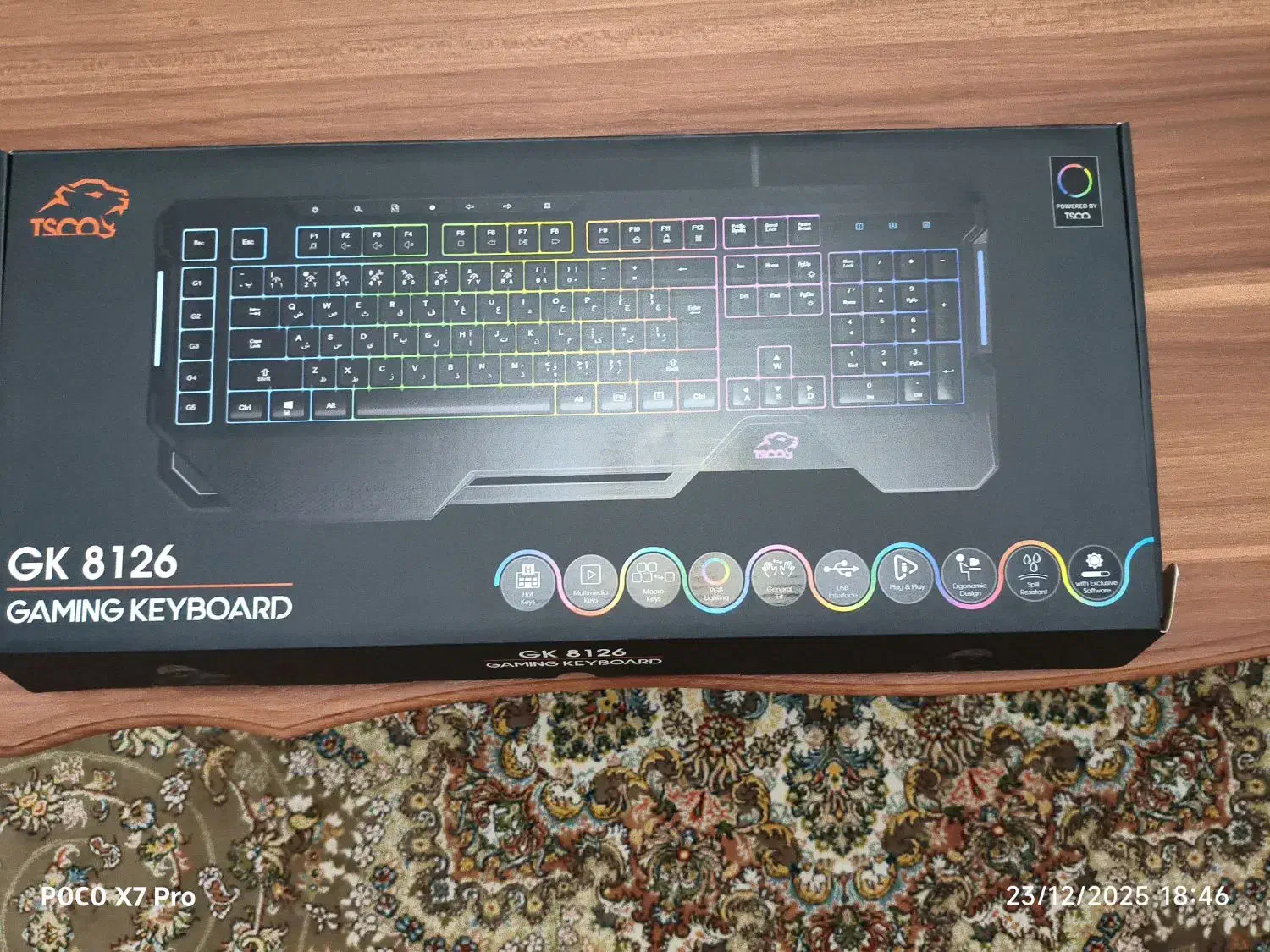 کیبورد گیمینگ|قطعات و لوازم جانبی رایانه|میبد, |دیوار