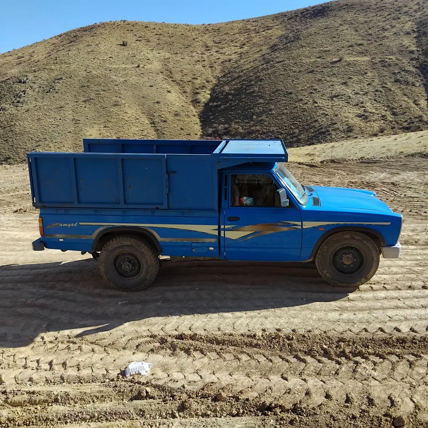 نیسان آبی ابشنال ۴۰۱ دوگانه سوز|خودرو سواری و وانت|دینور, |دیوار