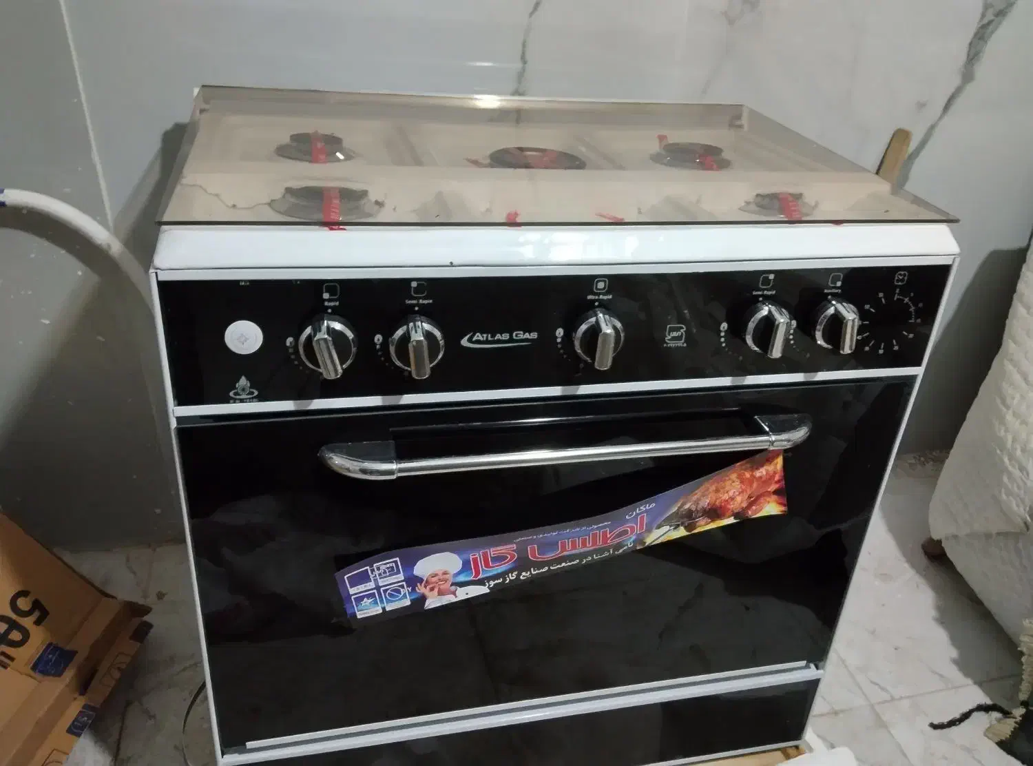 اجاق گازی طرح فر|اجاق گاز و لوازم برقی پخت‌وپز|اردبیل, |دیوار