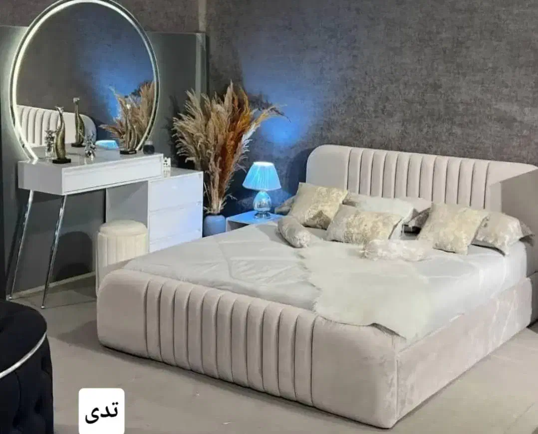 تخت خواب|تخت و سرویس خواب|آبیک, |دیوار