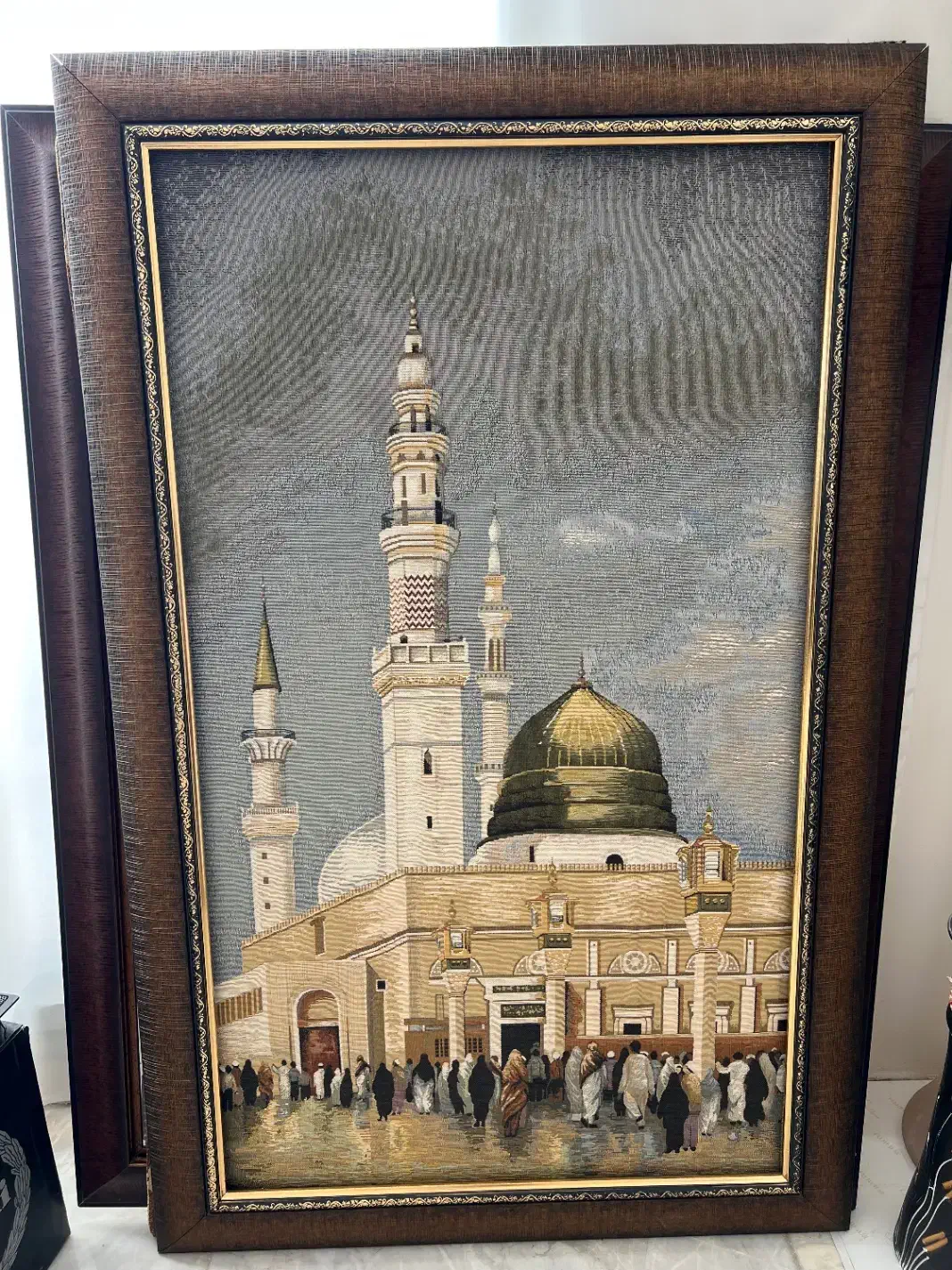 تابلو دیواری حرم حضرت  محمد در مدینه|تابلو، نقاشی، عکس|نجف‌آباد, امیرکبیر|دیوار