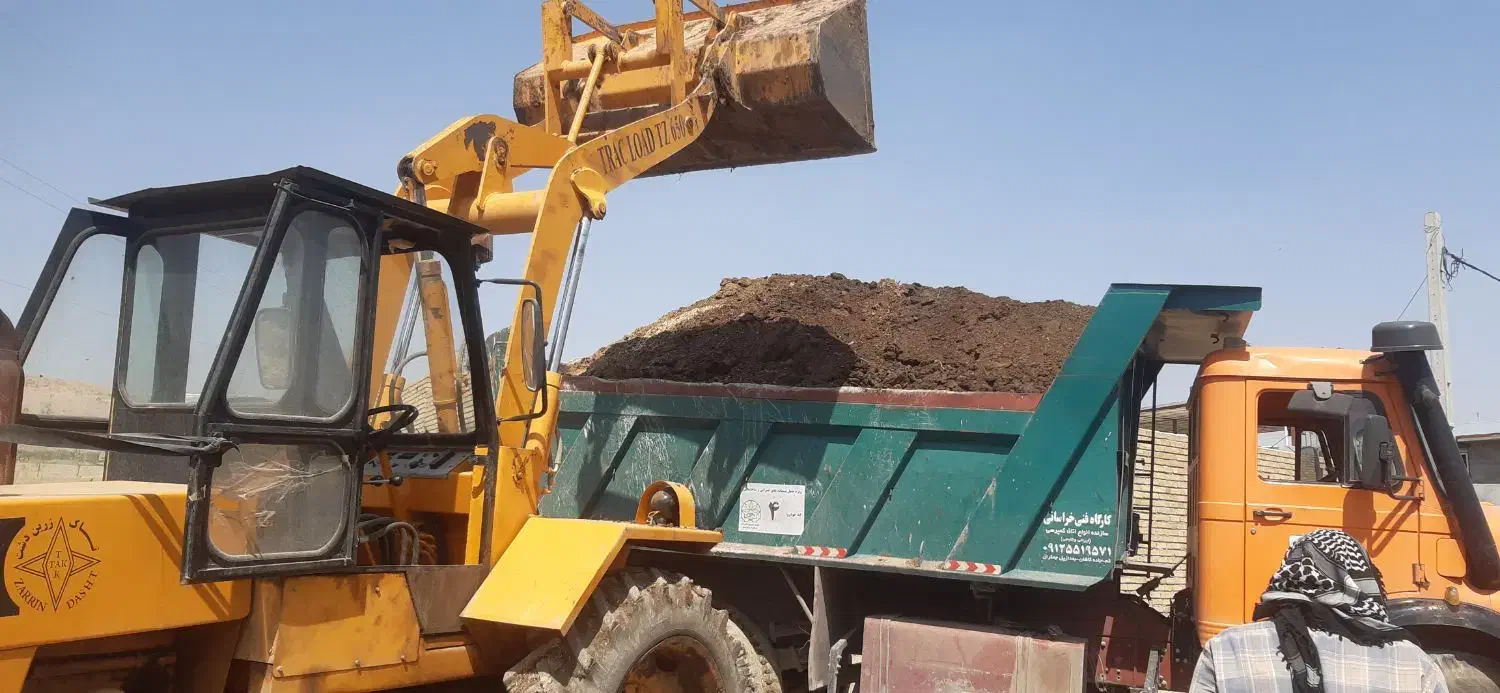 تخریب خاکبرداری تراکتور بیل عقب|خدمات حمل و نقل|کرمانشاه, |دیوار