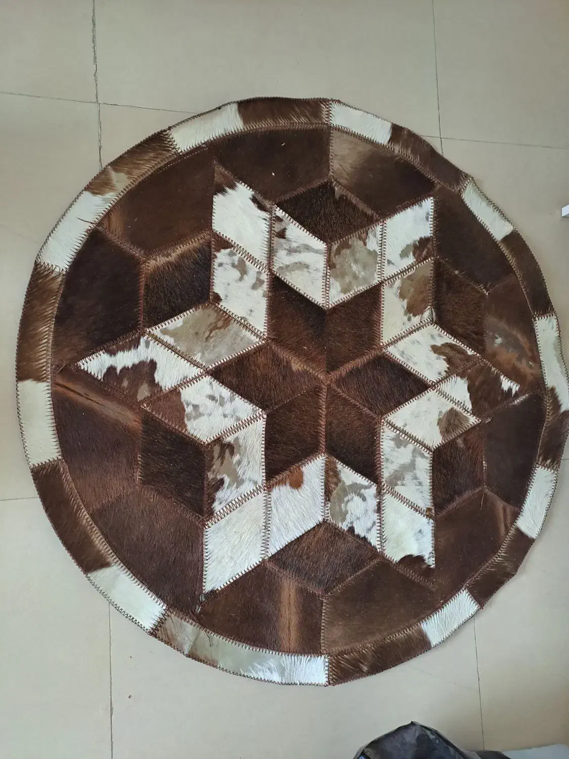 فرش چرم دست دوز|فرش|تهران, حکیمیه|دیوار