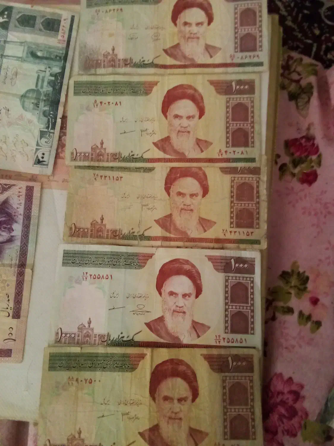 ۶عدد صد تومنی اصل بانکی|کلکسیون سکه، تمبر، اسکناس|اردبیل, |دیوار