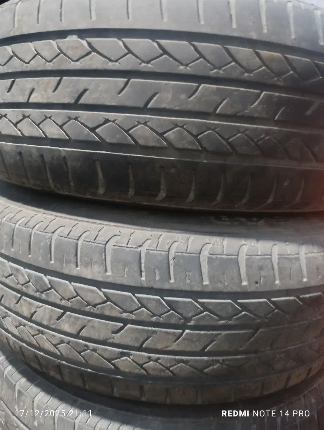 چهارحلقه لاستیک 15پژوه تاریخ دار|قطعات یدکی و لوازم جانبی|چابهار, |دیوار