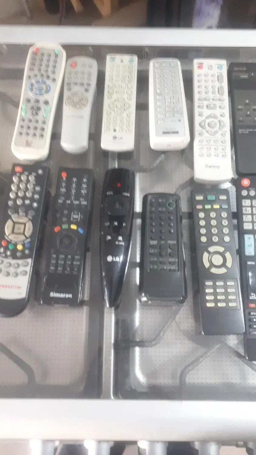 باسلام ۱۲عدد کنترل همگی سالم بطور یکجا یا تکی|تلویزیون و پروژکتور|همدان, |دیوار