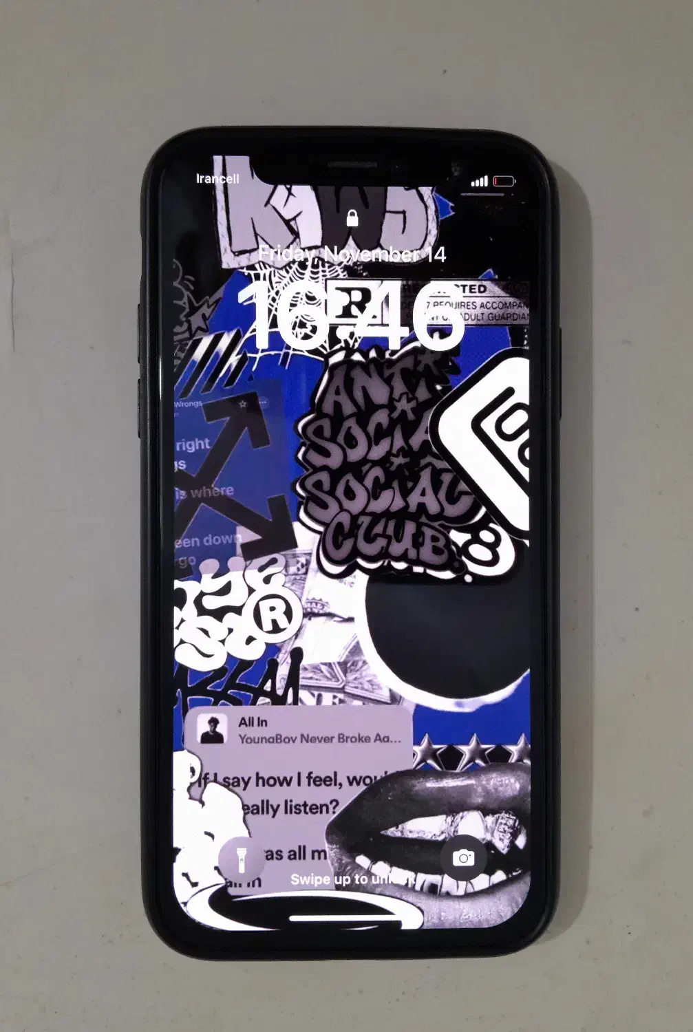 iPhone X|موبایل|اشتهارد, |دیوار