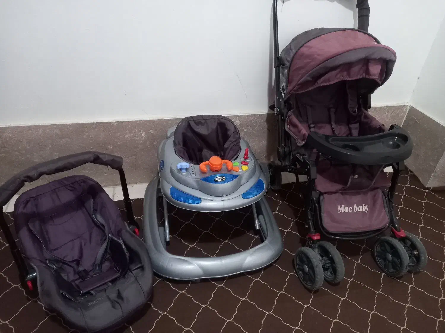 کالسکه و روروئک وکریر|کالسکه و لوازم جانبی|ماهدشت, |دیوار