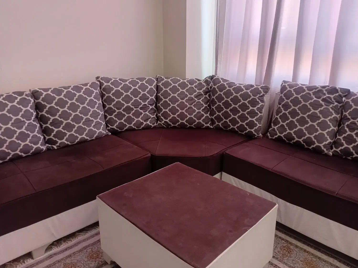 مبل راحتی ۷ نفره|مبلمان خانگی و میز عسلی|تهران, گرگان|دیوار