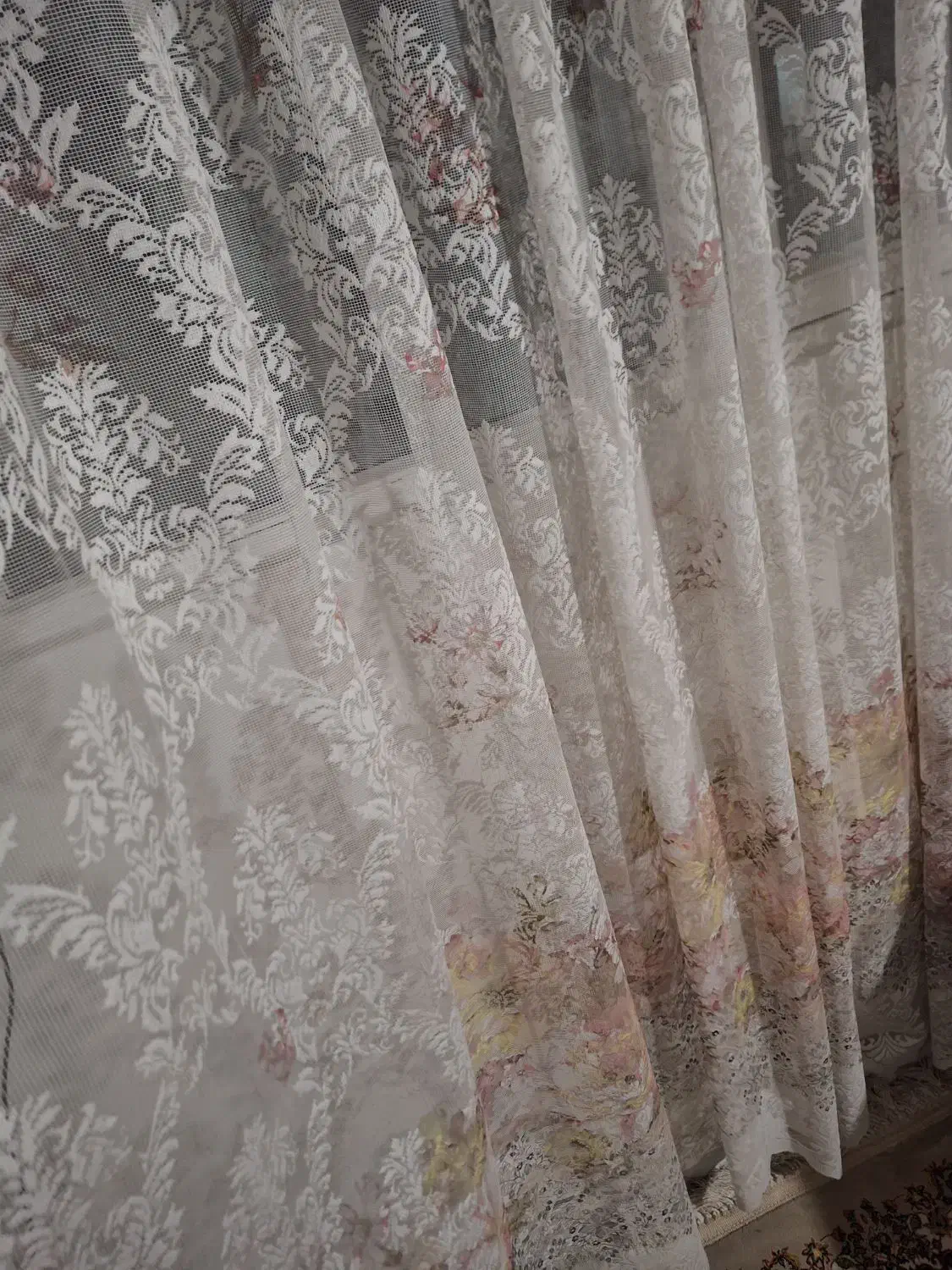 پرده جنس توری|پرده، رانر، رومیزی|تهران, منیریه|دیوار