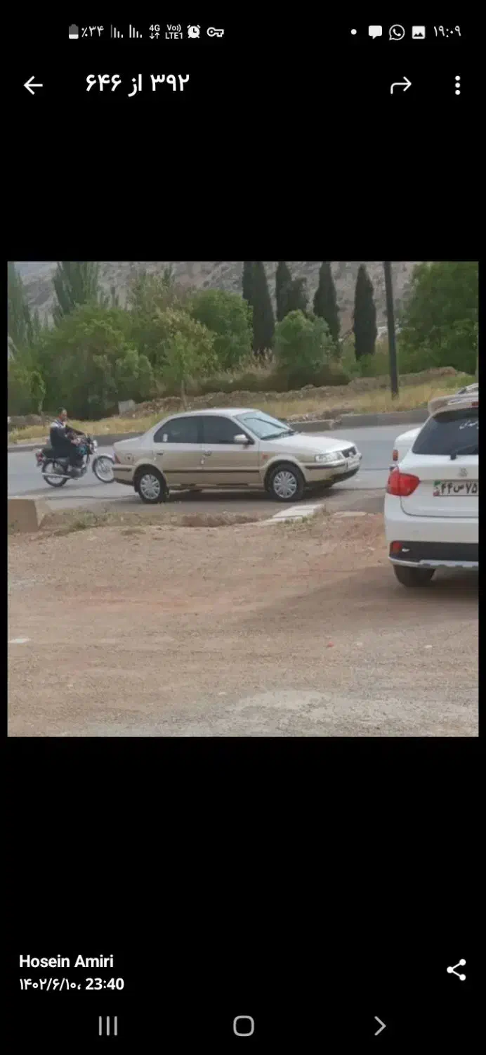 سمند ۸۳|خودرو سواری و وانت|خرمآباد, |دیوار