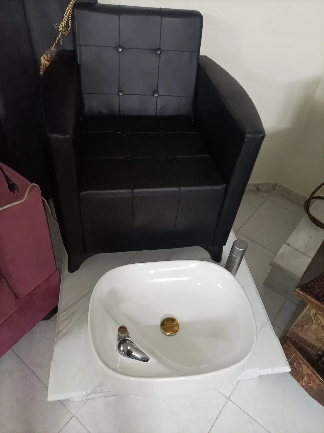 صندلی پدیکور|آرایشگاه و سالنهای زیبایی|شاهینشهر, خبرنگار|دیوار