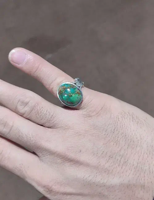 انگشتر فیروزه رکاب نقره|جواهرات|شاندیز, |دیوار