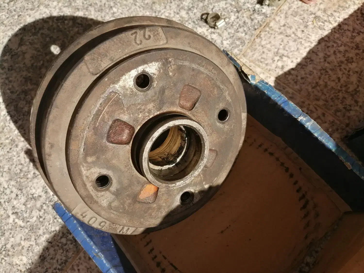 کاسه درام ( کاسه چرخ) عقب پراید|قطعات یدکی و لوازم جانبی|شیراز, پانصد دستگاه ارتش|دیوار