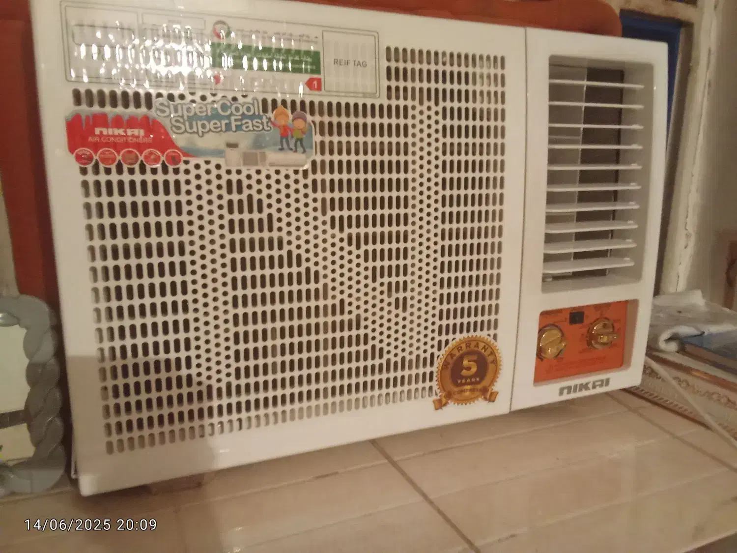 کولر گازی 2ماه کار کرده نونو هست|کولر گازی و فنکوئل|عنبرآباد, |دیوار