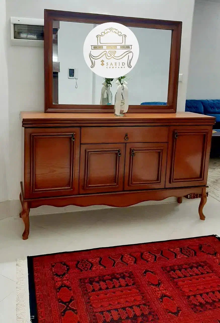 کنسول فرانسوی|بوفه، ویترین، کنسول|قم, قلعه کامکار|دیوار