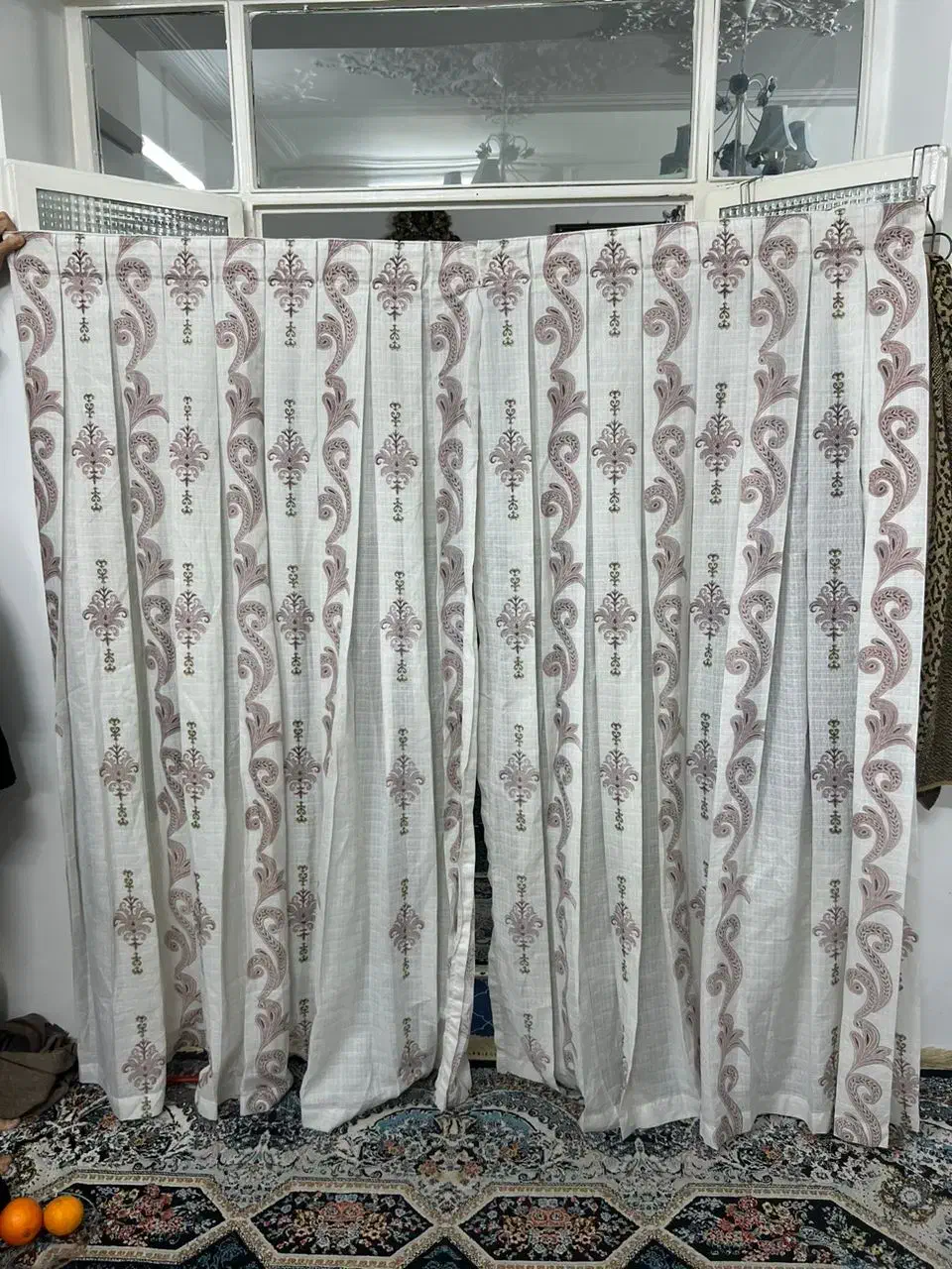 پرده|پرده، رانر، رومیزی|قم, حاج خلیل|دیوار