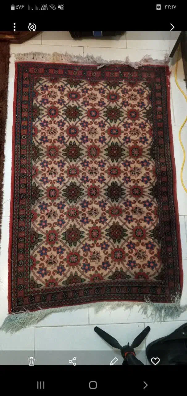 پادری دستباف گل ابریشم|پادری|قم, پردیسان|دیوار