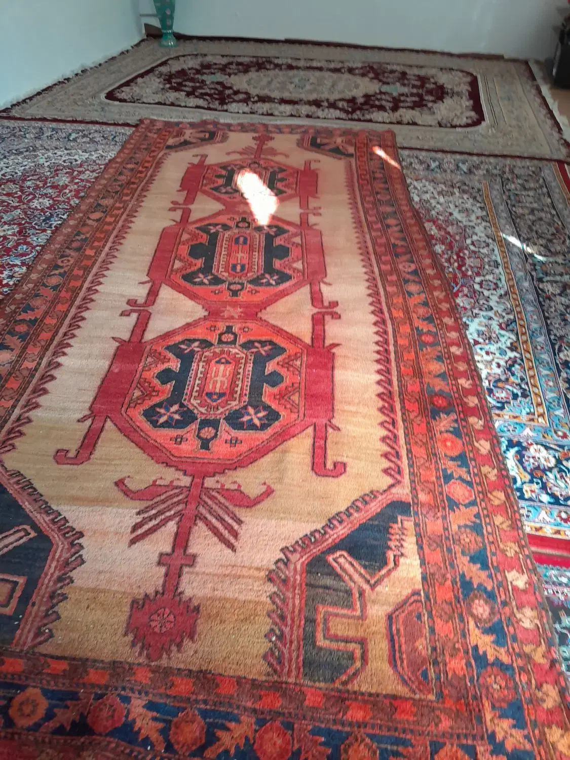 فرش|گلیم، جاجیم، گبه|اردبیل, |دیوار