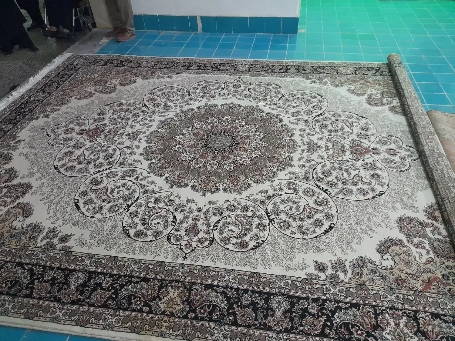 فرش ۱۲ متری|فرش|تیران, |دیوار