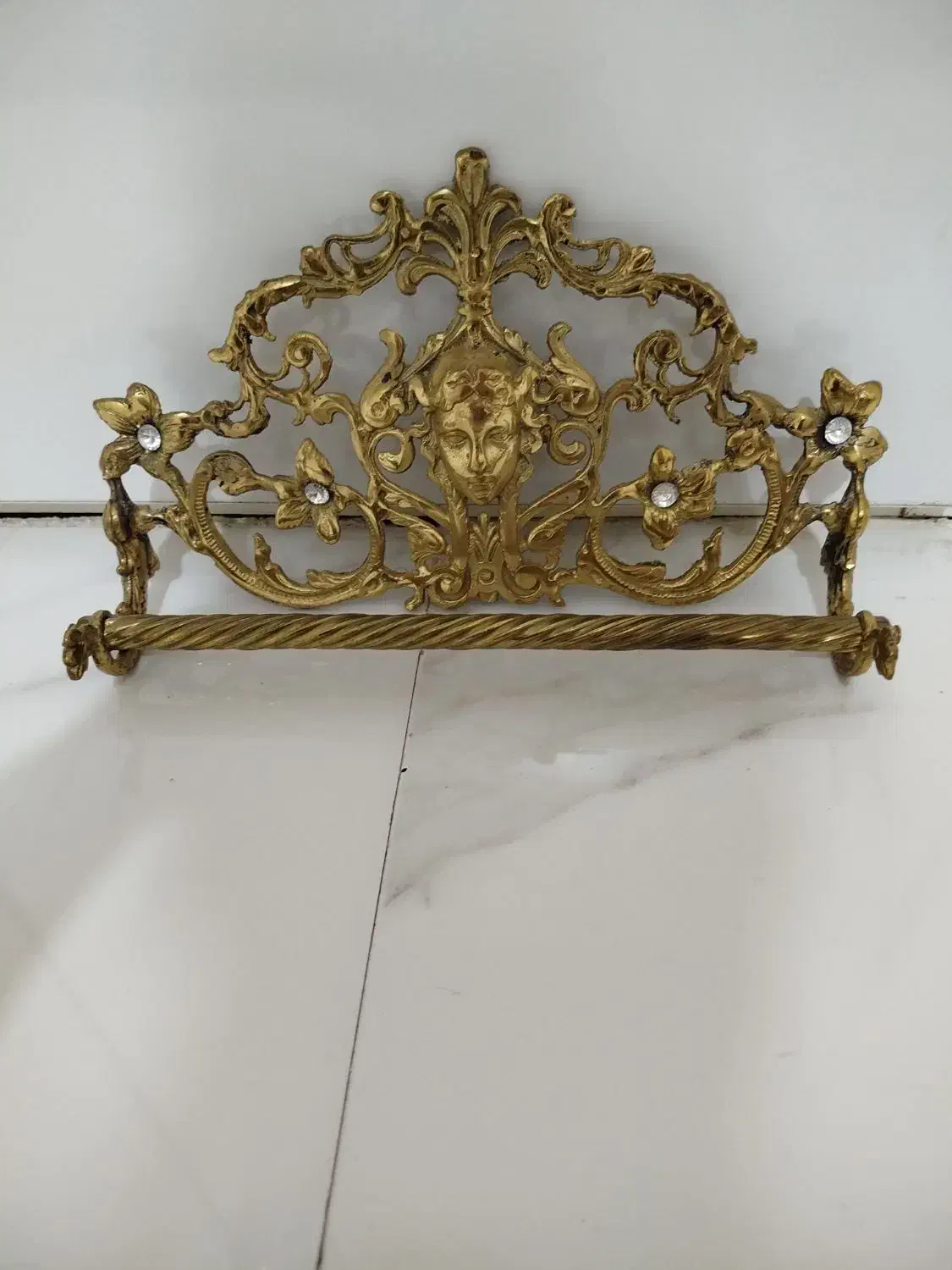 جا حوله ای برنز|لوازم حمام|دورود, |دیوار