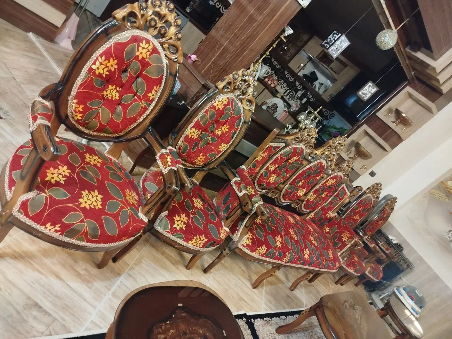 مبل سلطنتی|مبلمان خانگی و میز عسلی|بیرجند, |دیوار