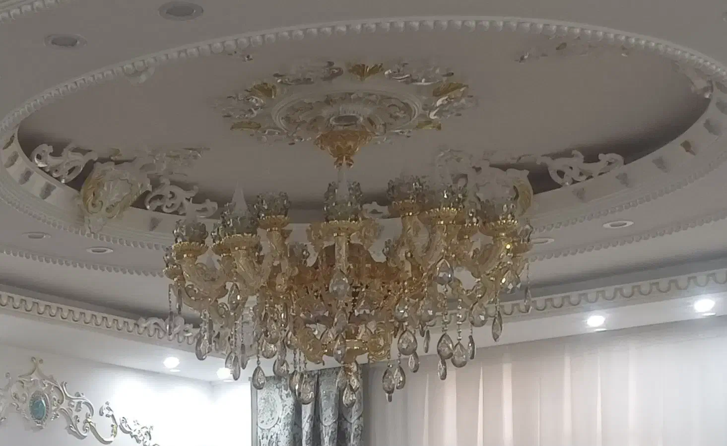 لوستر ۱۲ شاخه لوکس|لوستر و چراغ آویز|اردبیل, |دیوار