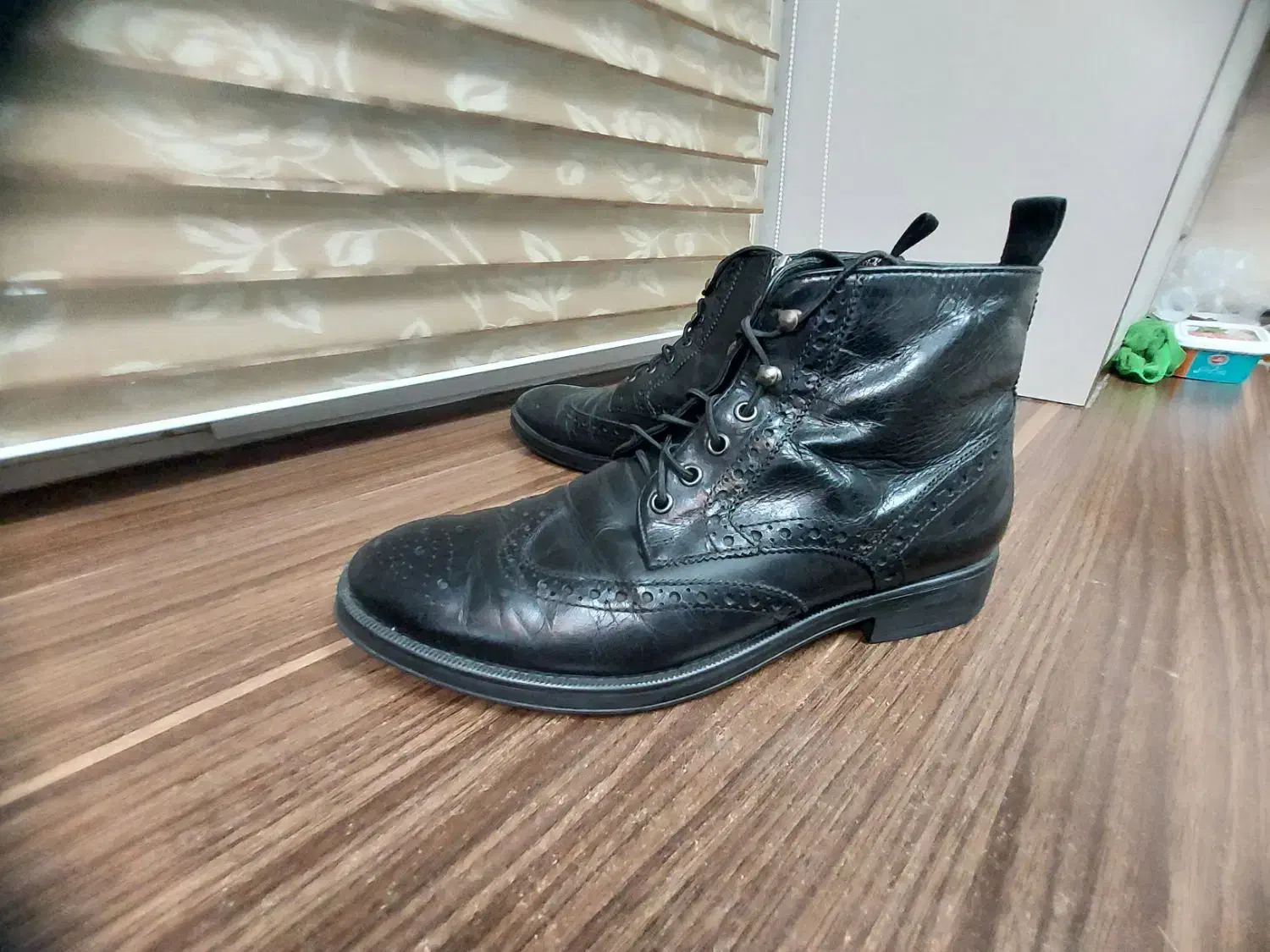 *نیم بوت چرم مردانه خارجی*|کیف، کفش، کمربند|همدان, |دیوار