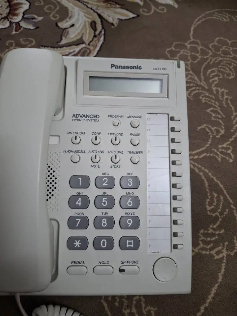 گوشی تلفن پاناسونیک سانترال مدل KX-T7730|تلفن رومیزی|تهران, آهنگ|دیوار