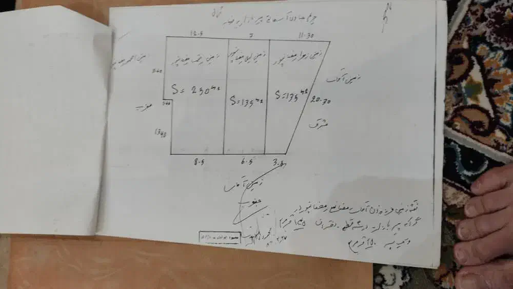 فروش زمین مسکونی و تجاری|فروش زمین و ملک کلنگی|تولم شهر, |دیوار