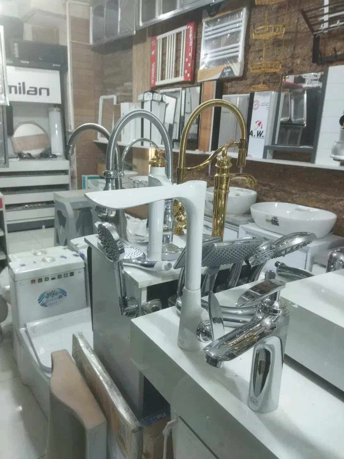 شیرآلات ست کامل|مصالح و تجهیزات ساختمان|اصفهان, لیمجیر|دیوار