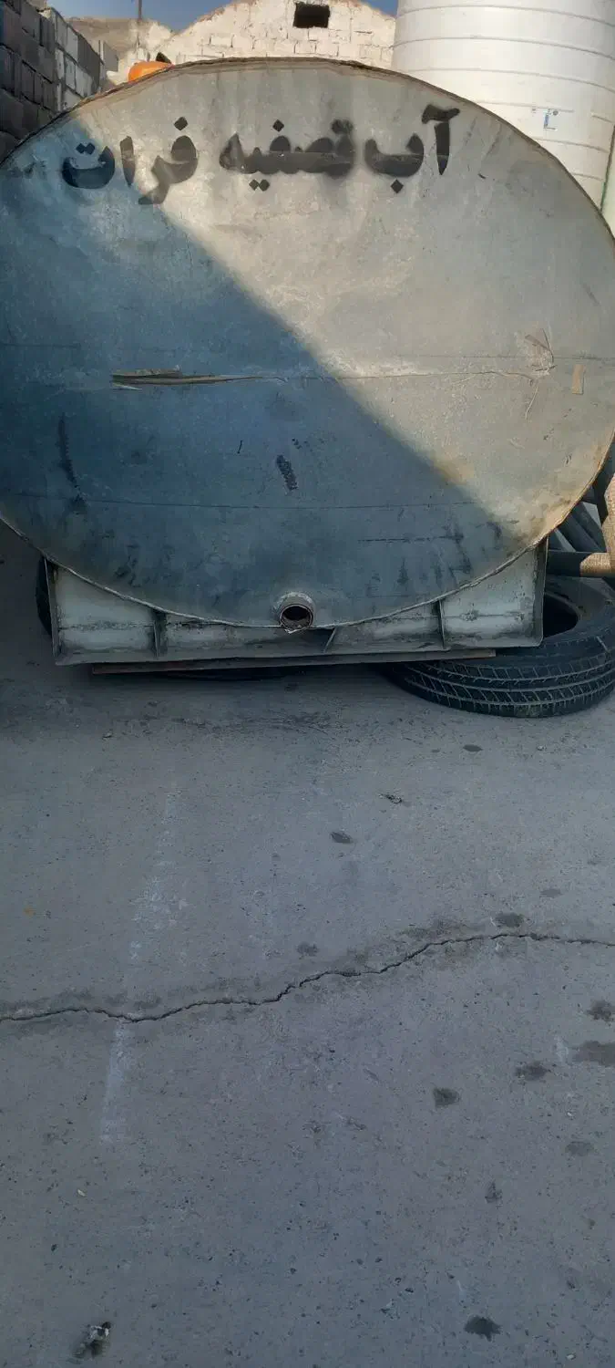 تانکر گالوانیزه مخصوص نیسان دوگانه|مصالح و تجهیزات ساختمان|شریف‌آباد, |دیوار